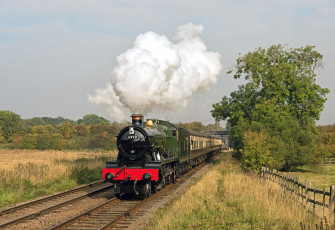 Картинка техника паровозы паровоз рельсы