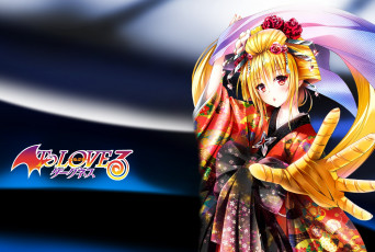 Картинка аниме to+love+ru арт golden darkness yabuki kentarou to love ru девушка