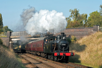 Картинка техника паровозы паровоз рельсы