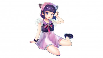 Картинка автор +megumoke аниме unknown +другое девочка фон