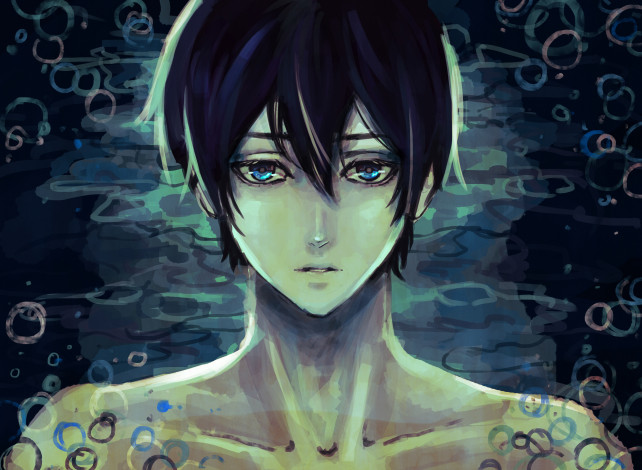 Обои картинки фото аниме, unknown,  другое, арт, парень