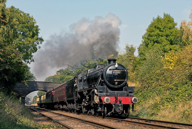 Обои картинки фото техника, паровозы, паровоз, рельсы