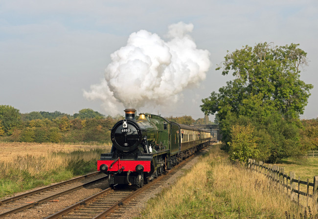 Обои картинки фото техника, паровозы, паровоз, рельсы