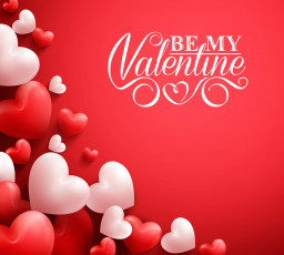 обоя праздничные, день святого валентина,  сердечки,  любовь, фон, сердечки, день, святого, валентина, влюбленных, с, днём