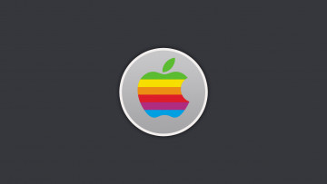 Картинка компьютеры apple логотип фон