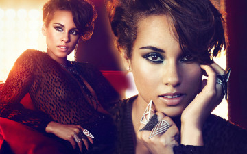 обоя alicia keys, музыка, alicia, keys, девушка, брюнетка, мулатка, певица, звезда