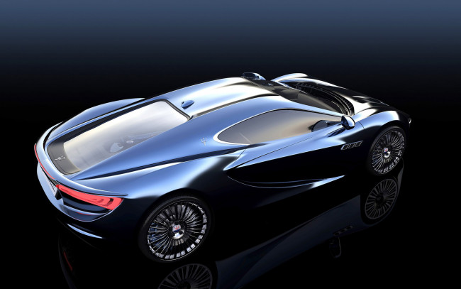Обои картинки фото maserati bora concept 2013, автомобили, 3д, 2013, concept, maserati, bora