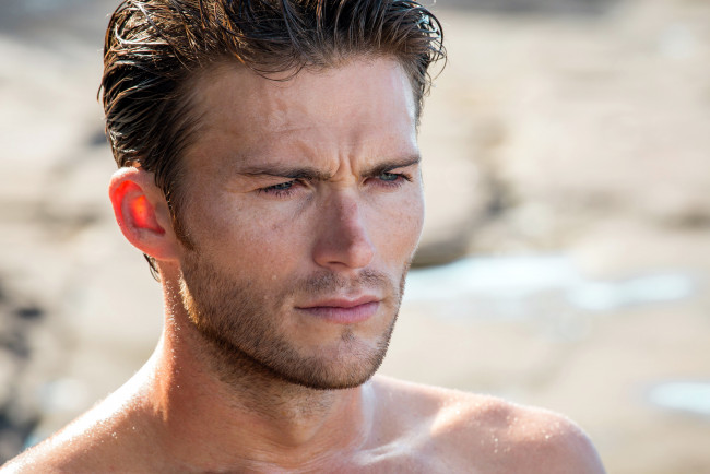 Обои картинки фото мужчины, scott eastwood, щетина