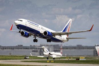 Картинка boeing+737-85 авиация пассажирские+самолёты авиалайнер