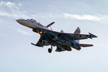 Картинка su-27 авиация вертолёты ввс россия