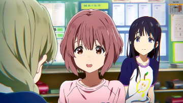 Картинка календари аниме девочка взгляд 2018