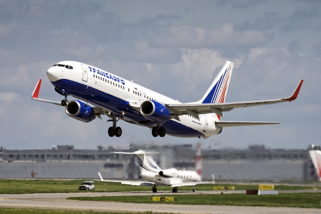 Обои картинки фото boeing 737-85, авиация, пассажирские самолёты, авиалайнер