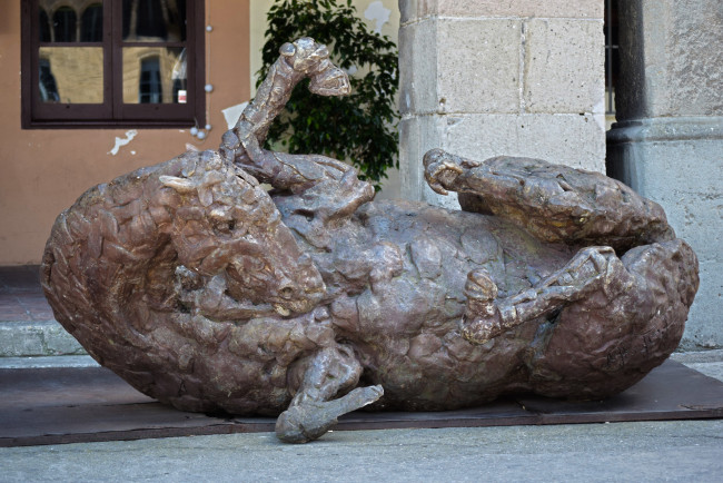 Обои картинки фото барселона, города, - памятники,  скульптуры,  арт-объекты, лошадь