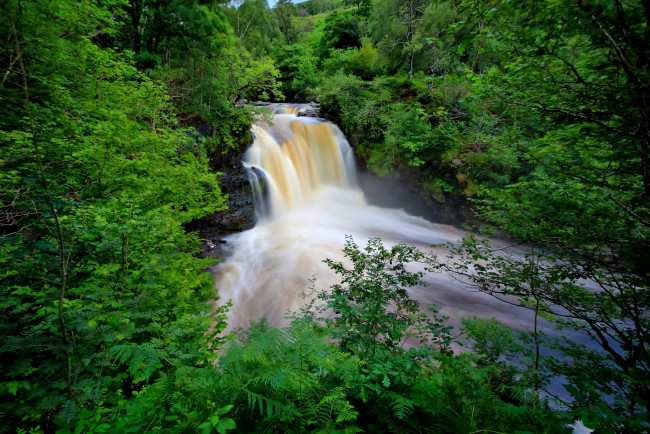 Обои картинки фото природа, водопады, простор