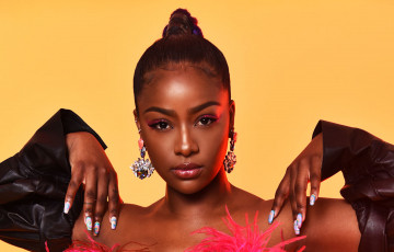 Картинка justine+skye девушки портрет мулатка hip-hop лицо чернокожая темнокожая девушка justine skye звезда певица взгляд макияж причёска модель брюнетка красотка