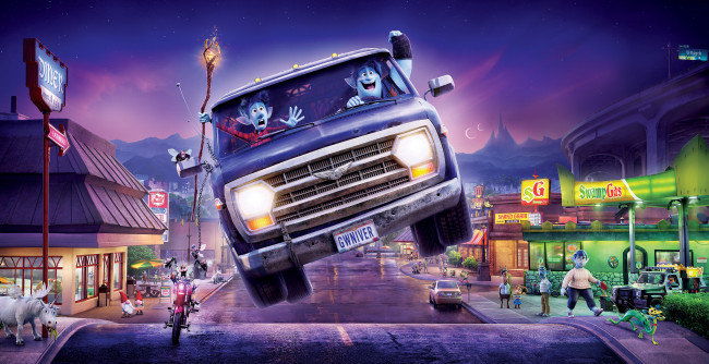 Обои картинки фото мультфильмы, onward