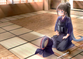 Картинка аниме unknown +другое+ девушка