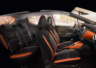 Картинка автомобили интерьеры сидение 2021 nissan micra салон в разрезе интерьер