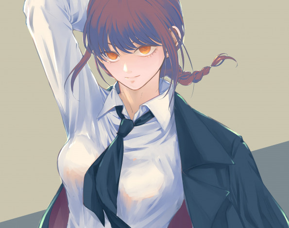 Обои картинки фото аниме, chainsaw man, chainsaw, man