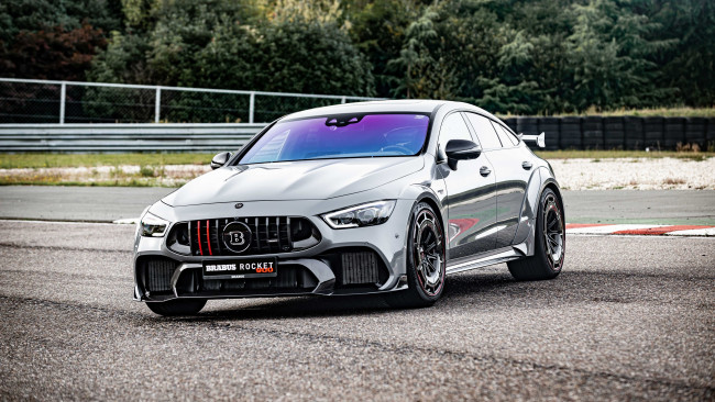 Обои картинки фото brabus rocket 900 one of ten mercedes-amg gt 63 s 4matic , автомобили, brabus, тюнинг, ателье, rocket, 900, one, of, ten, mercedes, amg, gt63, s, 4matic