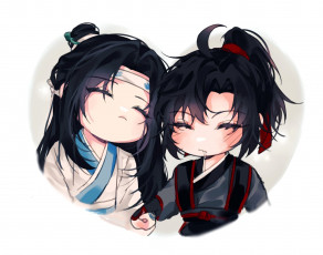 Картинка аниме mo+dao+zu+shi лань ванцзи вэй усянь чиби