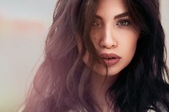 Картинка девушки -+лица +портреты брюнетка портрет