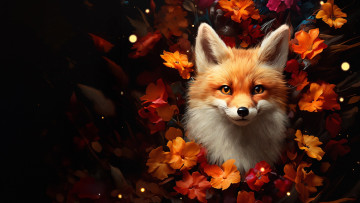 Картинка рисованное животные +лисы нейросети графика нейроарт ai art нейронные сети рисунки нейро искусство нейрографика graphics neuroart neural networks drawings neuro neurography