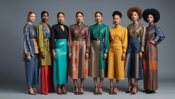 Картинка девушки -+группа+девушек азиатки темнокожие