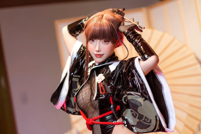 Обои картинки фото девушки, - креатив,  косплей, образ, костюм