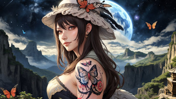 Картинка фэнтези девушки нейросети графика нейроарт ai art нейронные сети рисунки нейро искусство нейрографика graphics neuroart neural networks drawings neuro neurography