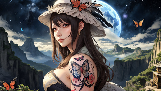 Обои картинки фото фэнтези, девушки, нейросети, графика, нейроарт, ai, art, нейронные, сети, рисунки, нейро, искусство, нейрографика, graphics, neuroart, neural, networks, drawings, neuro, neurography