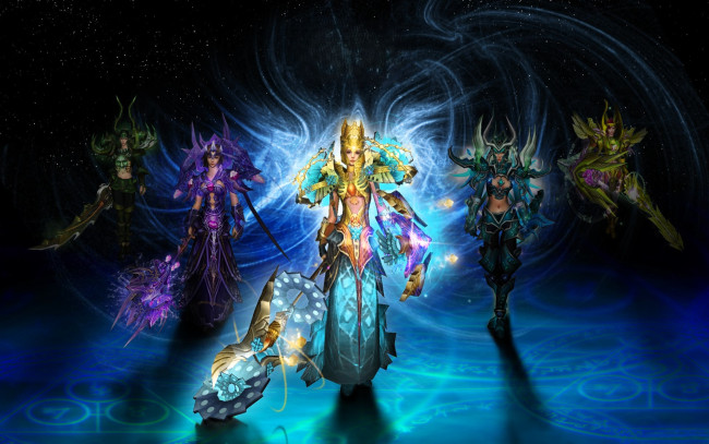 Обои картинки фото видео игры, mummy online, персонажи, оружие, магия