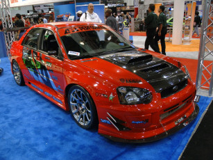 Картинка subaru impreza автомобили