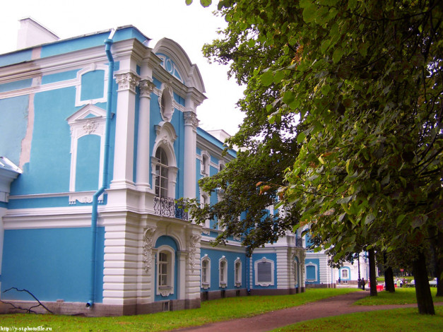 Обои картинки фото питер, смольный, монастырь, города, санкт, петербург, петергоф, россия