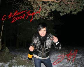 обоя ночные, снайперы, музыка