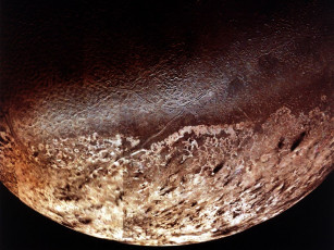 обоя тритон, космос, спутники, нептуна