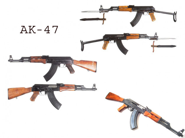 Обои картинки фото оружие, автоматы