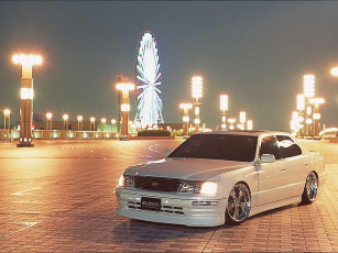 Картинка toyota celsior автомобили