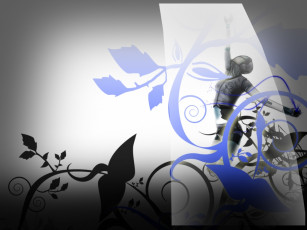 обоя векторная, графика