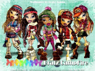 обоя мультфильмы, bratz