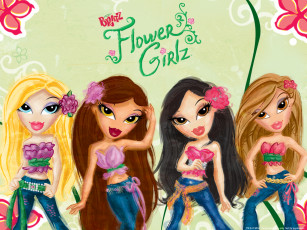 обоя мультфильмы, bratz
