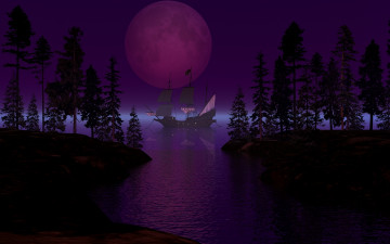 Картинка 3д графика sea undersea море