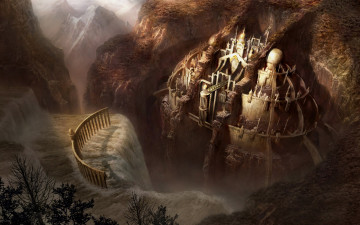 Картинка фэнтези замки