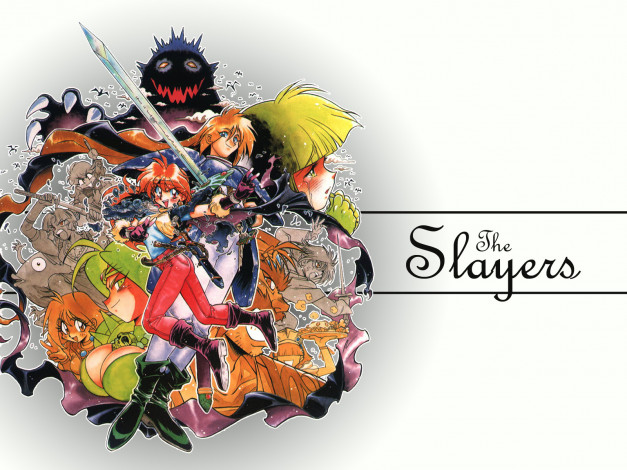 Обои картинки фото аниме, slayers
