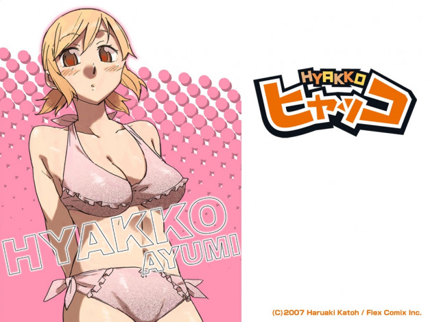 Обои картинки фото hyakko, аниме