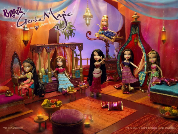 Обои картинки фото мультфильмы, bratz