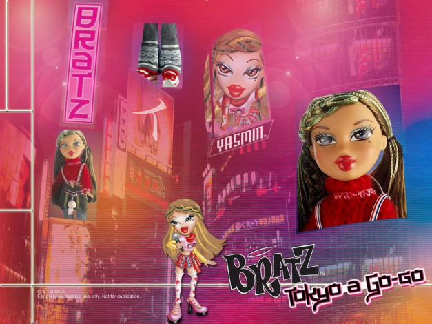 Обои картинки фото мультфильмы, bratz