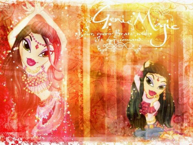 Обои картинки фото мультфильмы, bratz