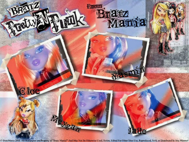 Обои картинки фото мультфильмы, bratz