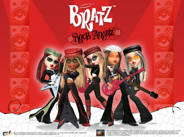 Обои картинки фото мультфильмы, bratz